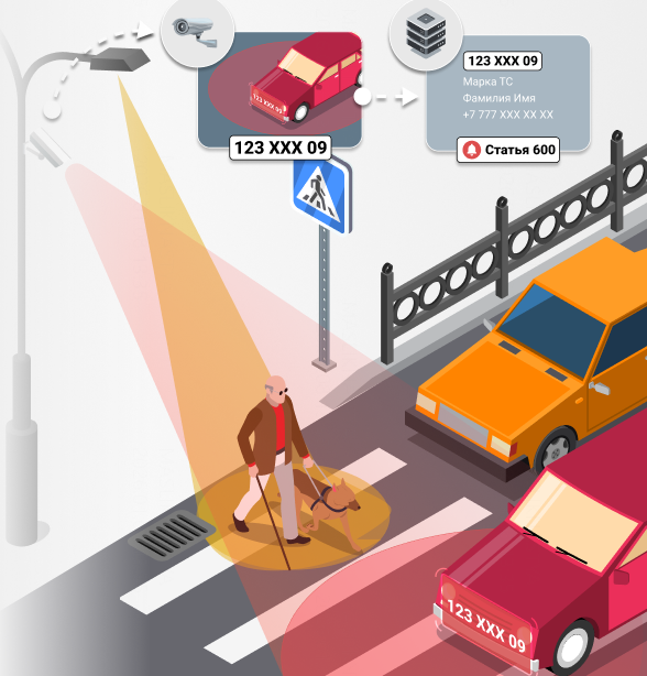 АПК Argus.Пешеходный переход